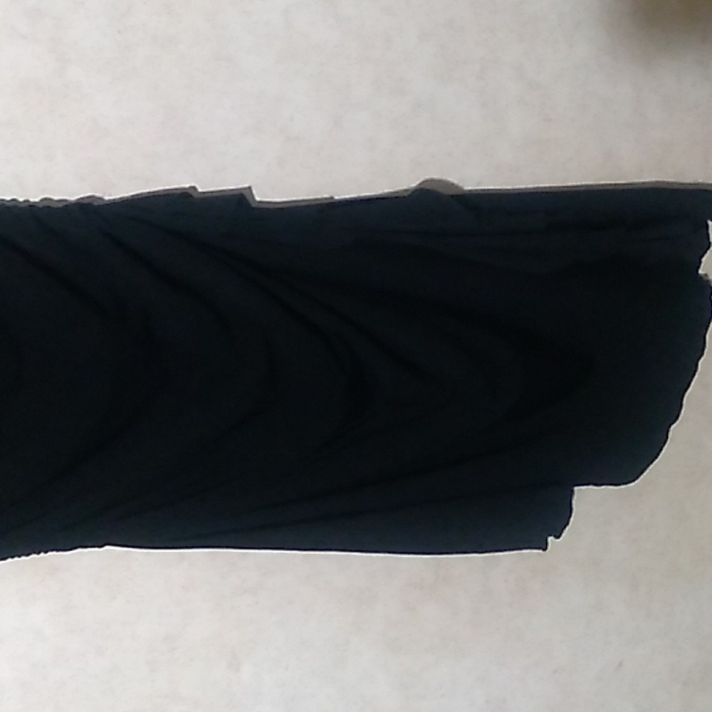 Beautiful asymmetrical strapless small maxi dress by XOXO - Picture 5 of 10